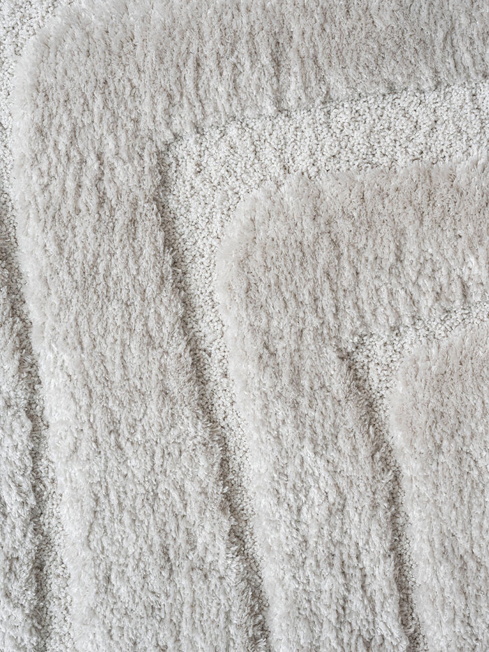 Veer Carpets - Vloerkleed Lima Creme Rond ø160 cm