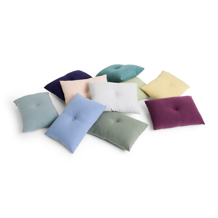 HAY Dot Linen Sierkussen 45 x 60 cm - Blauw