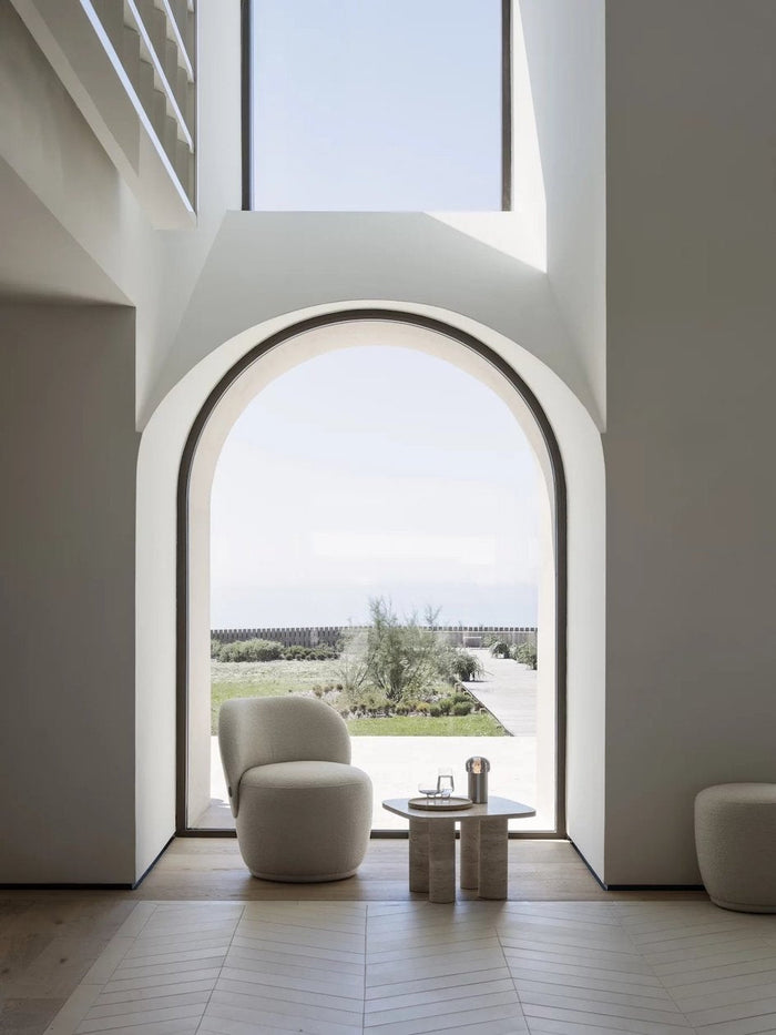 Oku Ronde Tray | Dienblad Oak | Bruin | Hout