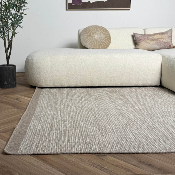 Wollen vloerkleed Taff beige - Interieur05 - 290 x 200 cm