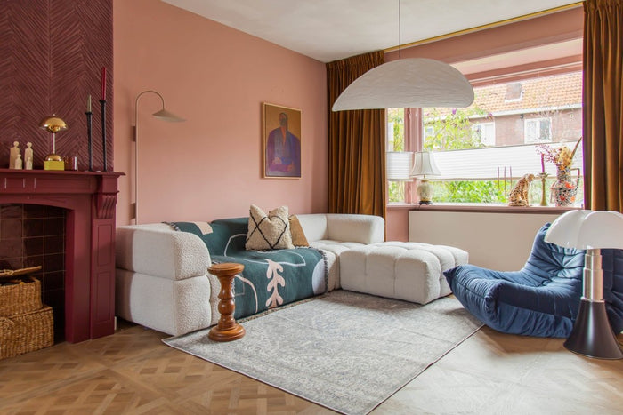 Interieur05 Vintage vloerkleed Ethel Groen|Blauw - 290 x 200 cm