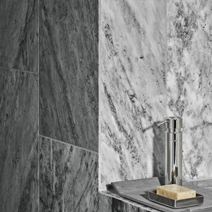 Moon Tray Dark Grey Large | Grijs | Polystone