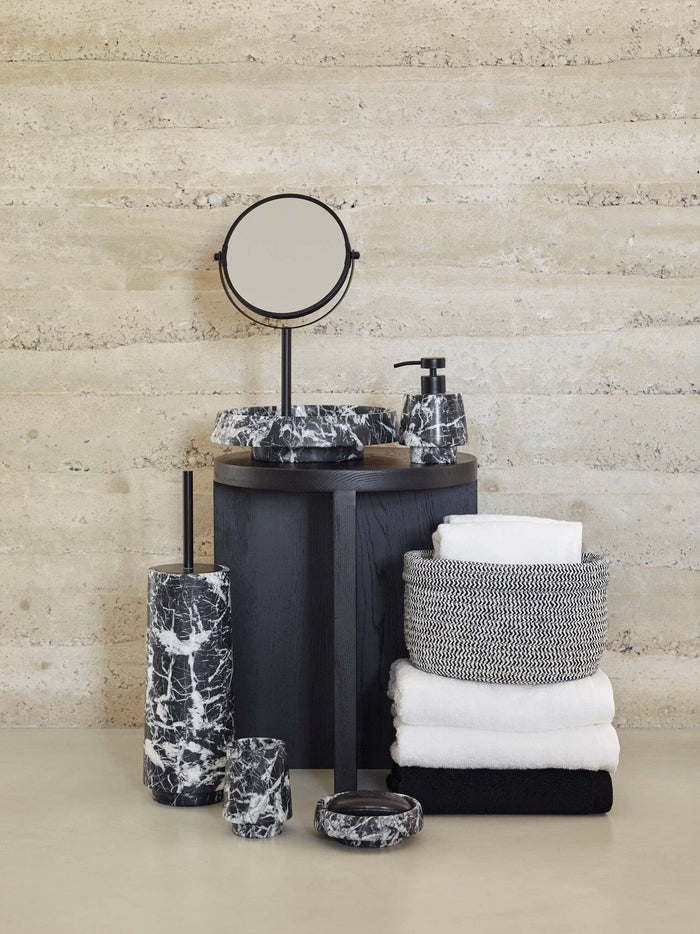 Orion Schaal Black | Zwart | Natuursteen