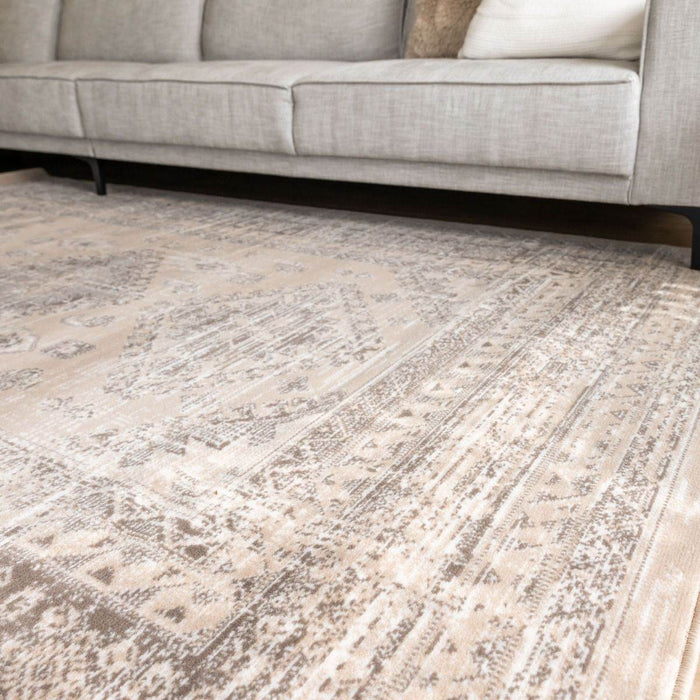 Interieur05 Vintage vloerkleed Aila Zand|Beige - 330 x 240 cm