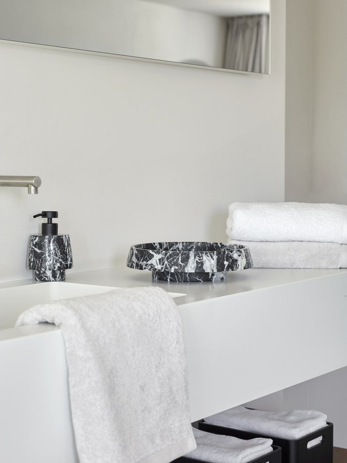 Orion Schaal Black | Zwart | Natuursteen