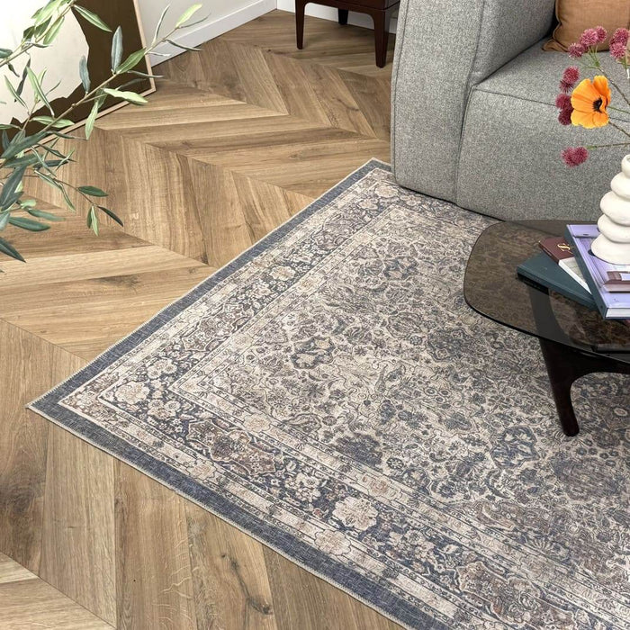 Interieur05 Vintage vloerkleed Sybil Blauw - 230 x 160 cm