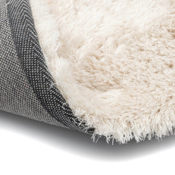 Hoogpolig vloerkleed Odelia beige|wit - Interieur05 - 290 x 200 cm