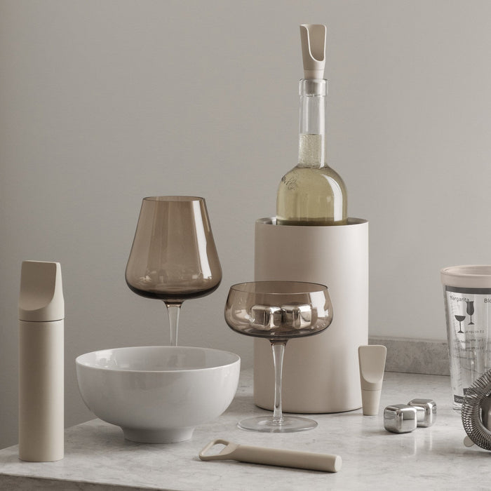 Ilo Wijnaccessoires Moonbeam Set|2 | Beige | Staal