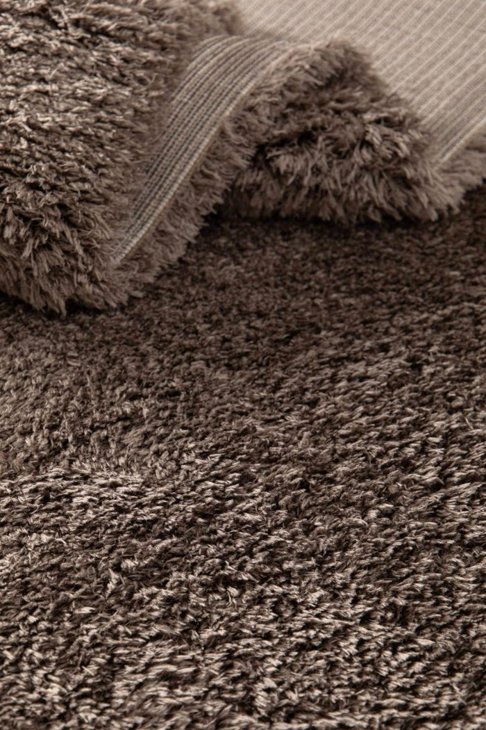 Interieur05 Hoogpolig vloerkleed Fender taupe - 200 x 290 cm