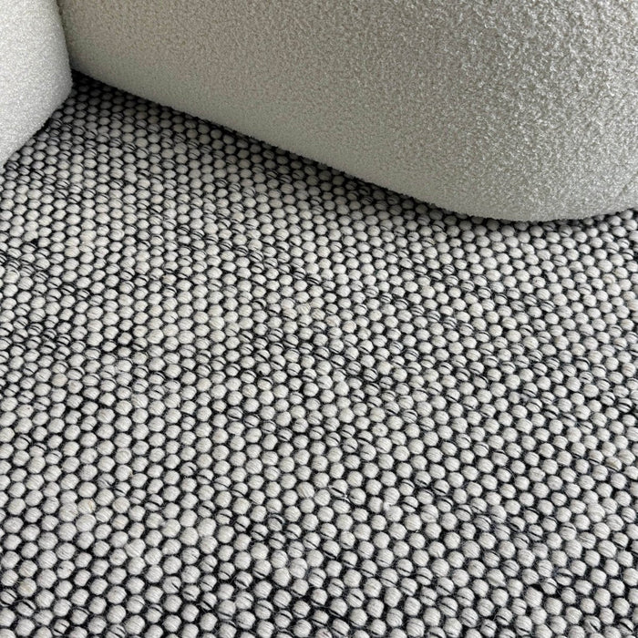 Wollen vloerkleed Taff wit|zwart - Interieur05 - 340 x 240 cm