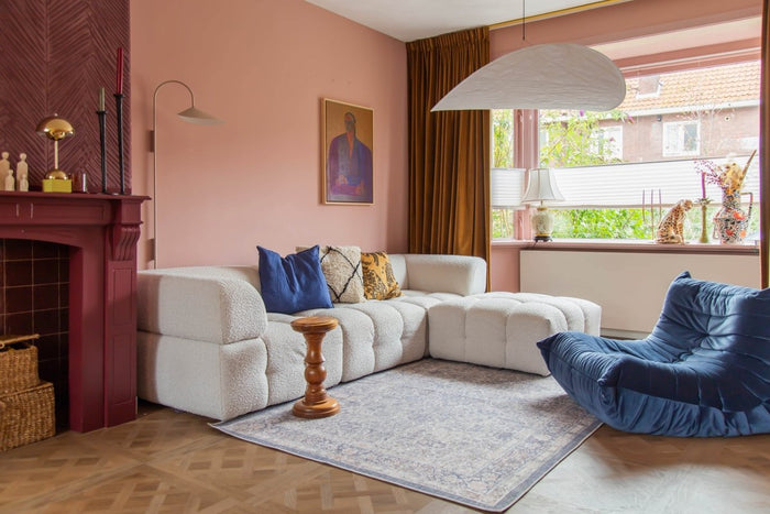 Interieur05 Vintage vloerkleed Sybil Blauw - 230 x 160 cm