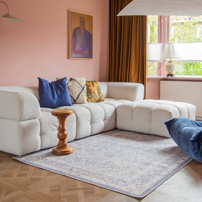 Interieur05 Vintage vloerkleed Sybil Blauw - 330 x 240 cm