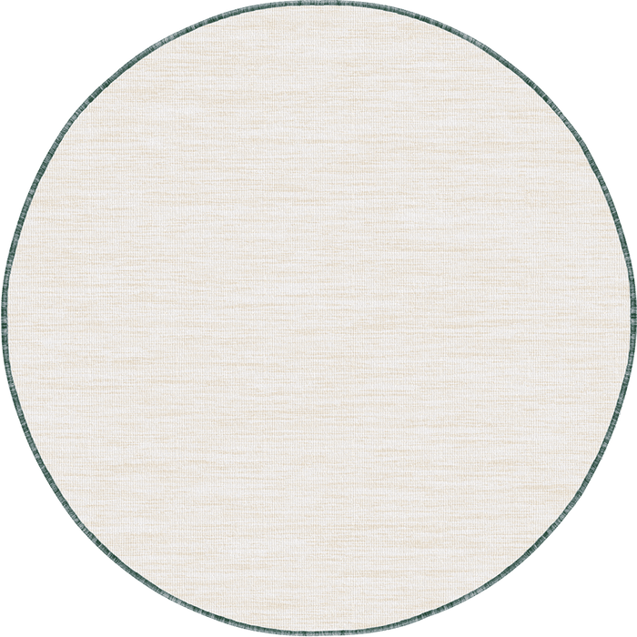 Rond buitenkleed Tone groen - Interieur05 - 240 x 240 cm