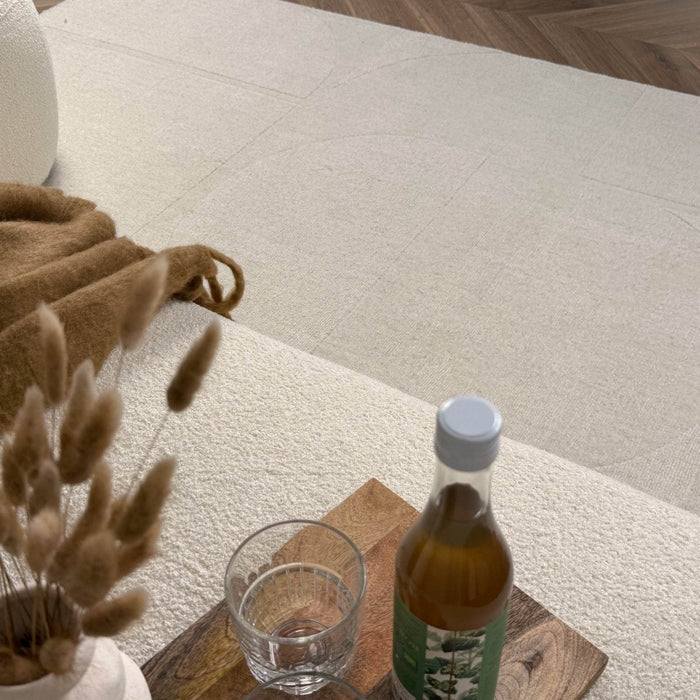 Wollen vloerkleed Twig ivoor|wit - Interieur05 - 240 x 340 cm