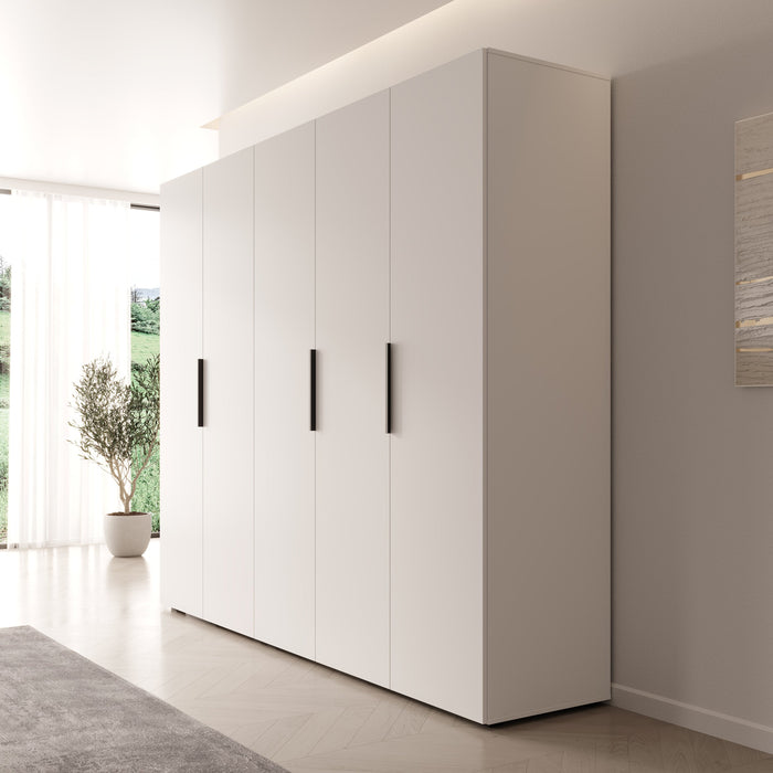 Meubella - Kledingkast Marquesa - Wit - 250 cm