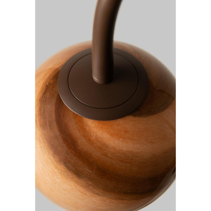 it's about RoMi Vloerlamp Tivoli - Bruin - 20x42x163cm