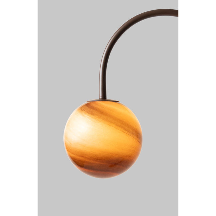 it's about RoMi Vloerlamp Tivoli - Bruin - 20x42x163cm