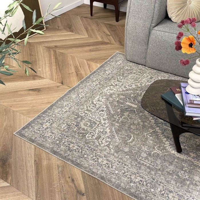 Interieur05 Vintage vloerkleed Ethel Groen|Blauw - 330 x 240 cm