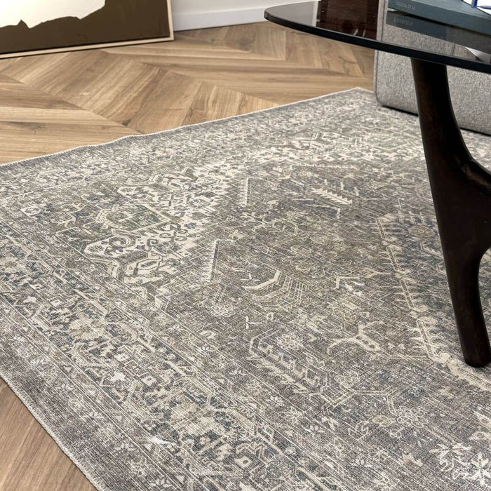 Interieur05 Vintage vloerkleed Ethel Groen|Blauw - 330 x 240 cm