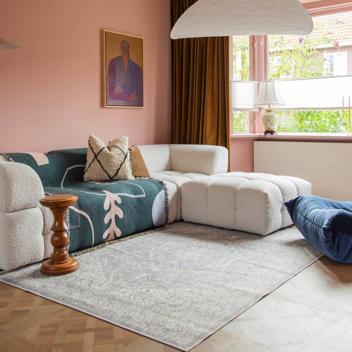 Interieur05 Vintage vloerkleed Ethel Groen|Blauw - 330 x 240 cm