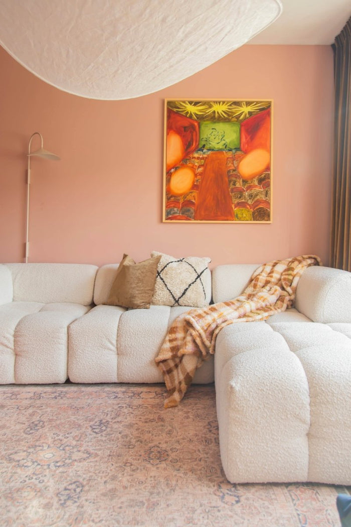 Interieur05 Vintage vloerkleed Sybil Groen|Beige - 230 x 160 cm