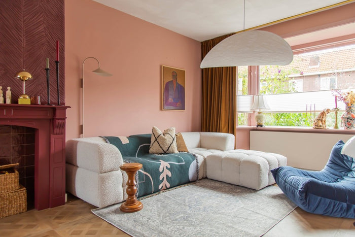 Interieur05 Vintage vloerkleed Ethel Groen|Blauw - 330 x 240 cm