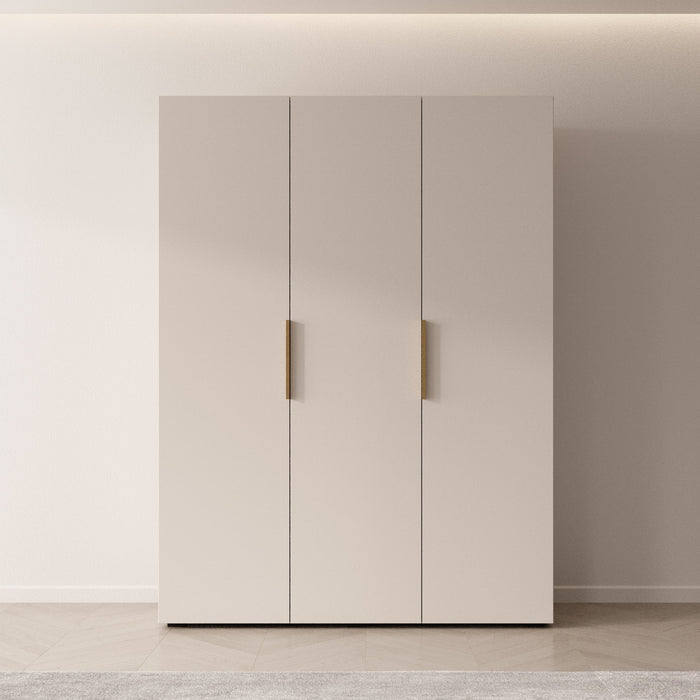 Meubella - Kledingkast Marquesa - Beige - 150 cm