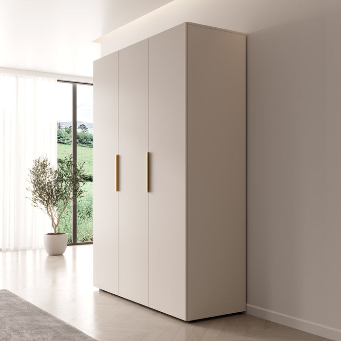 Meubella - Kledingkast Marquesa - Beige - 150 cm