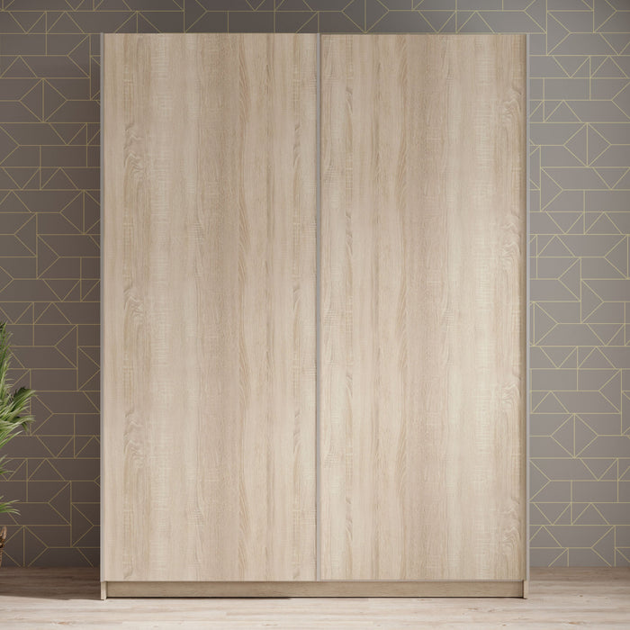 Meubella - Kledingkast Ganaro - Eiken - 150 cm