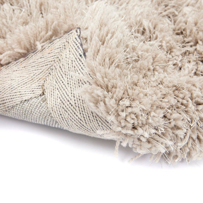 Hoogpolig vloerkleed Nika zand polyester - Interieur05 - 340 x 240 cm