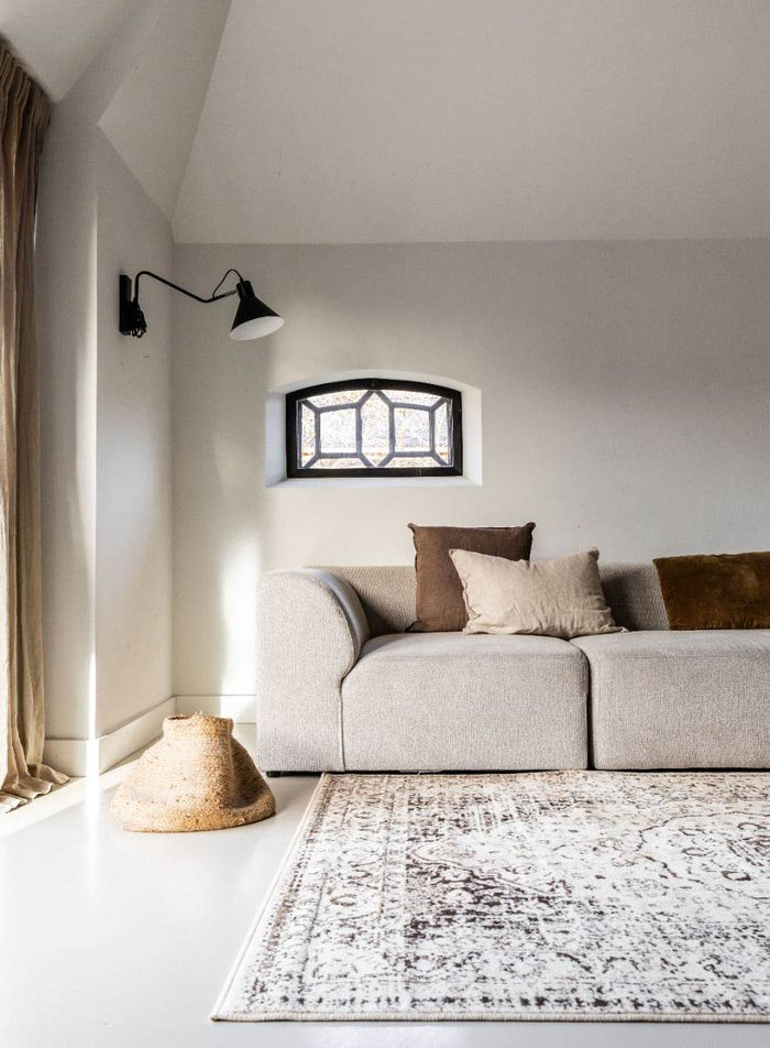 Interieur05 Vintage vloerkleed Arya bruin|beige - 275 x 185 cm