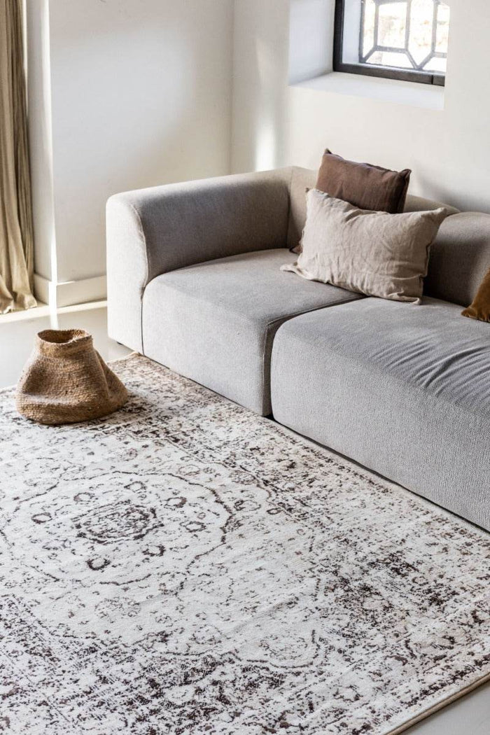 Interieur05 Vintage vloerkleed Arya bruin|beige - 275 x 185 cm