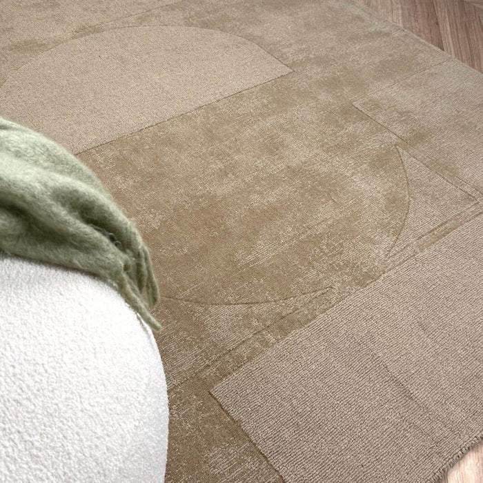 Wollen vloerkleed Twig beige|bruin - Interieur05 - 200 x 290 cm