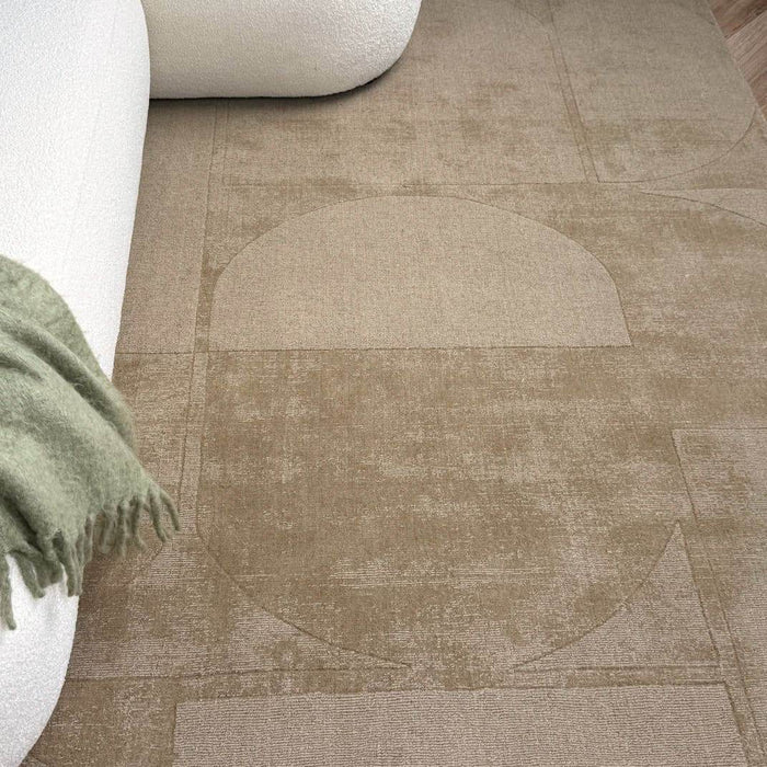 Wollen vloerkleed Twig beige|bruin - Interieur05 - 200 x 290 cm