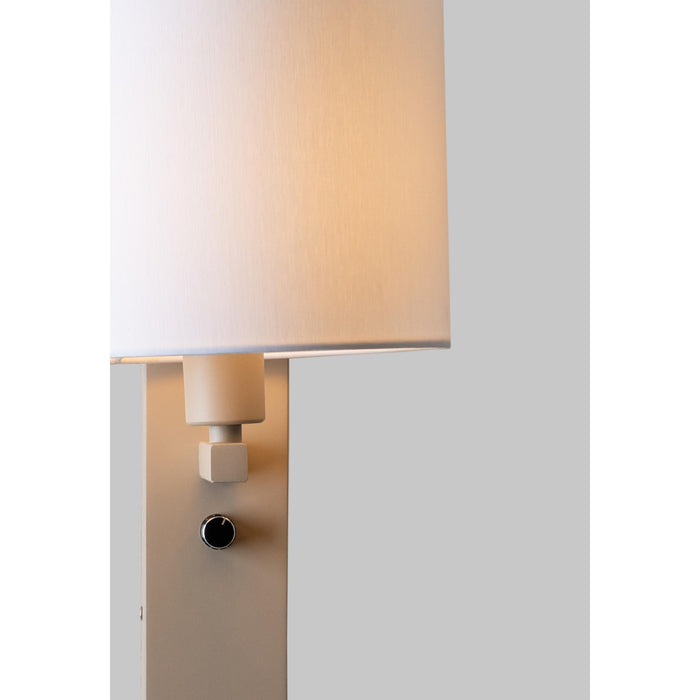 it's about RoMi Florence Wandlamp H 42 cm - Bruin / Wit