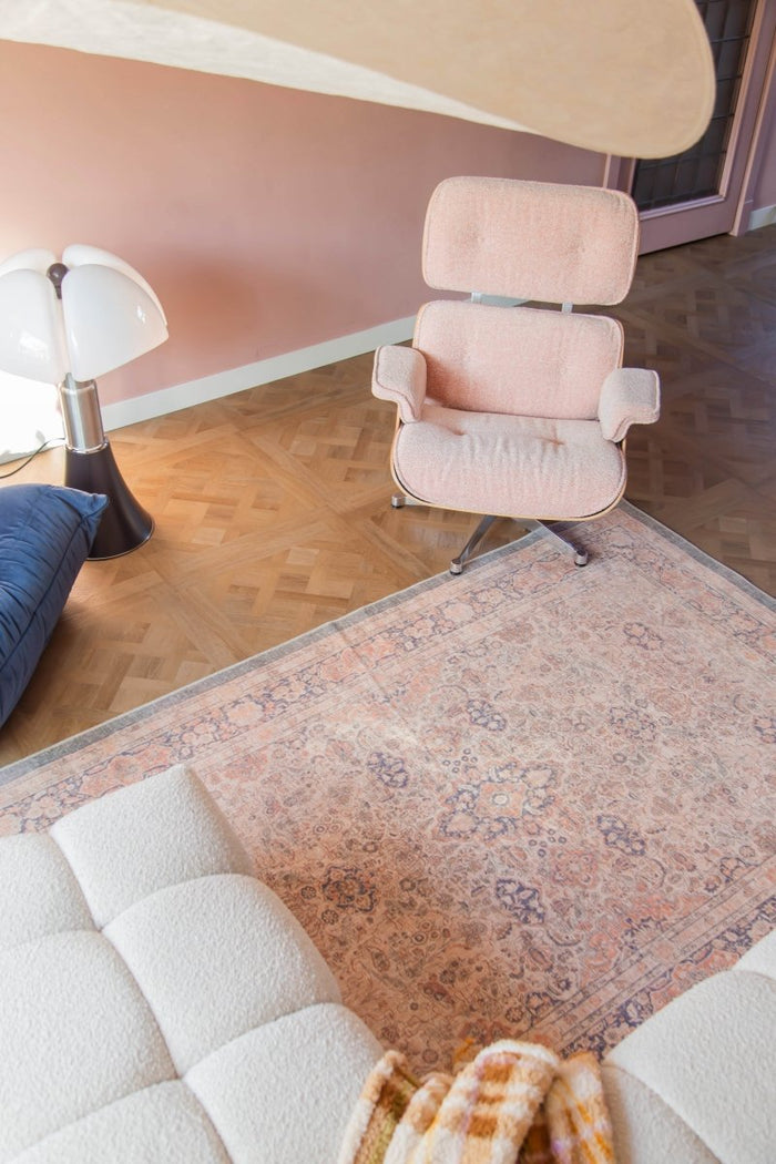 Interieur05 Vintage vloerkleed Sybil Groen|Beige - 290 x 200 cm