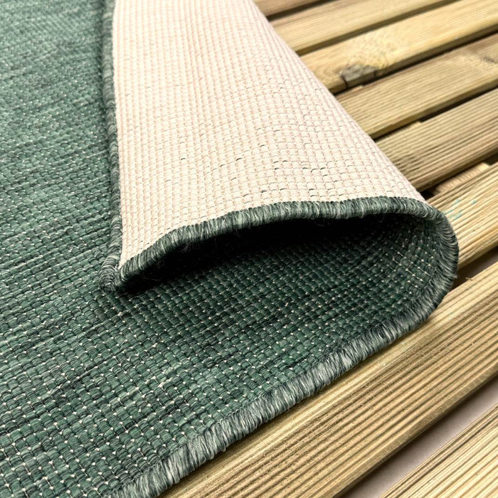 Buitenkleed Tone groen - Interieur05 - 240 x 340 cm