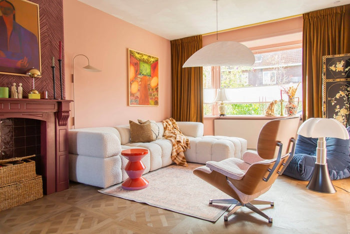 Interieur05 Vintage vloerkleed Sybil Groen|Beige - 290 x 200 cm