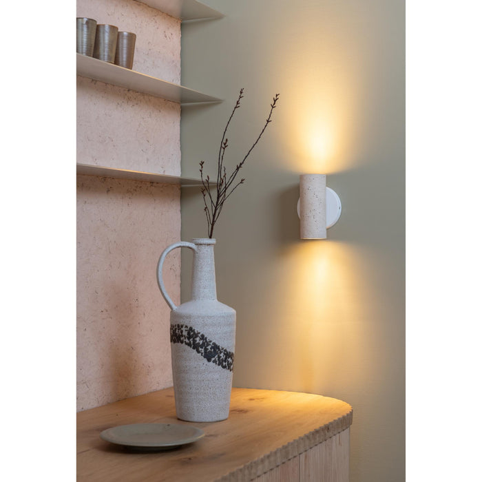 it's about RoMi Wandlamp Tivoli - Wit - 10x12x17cm