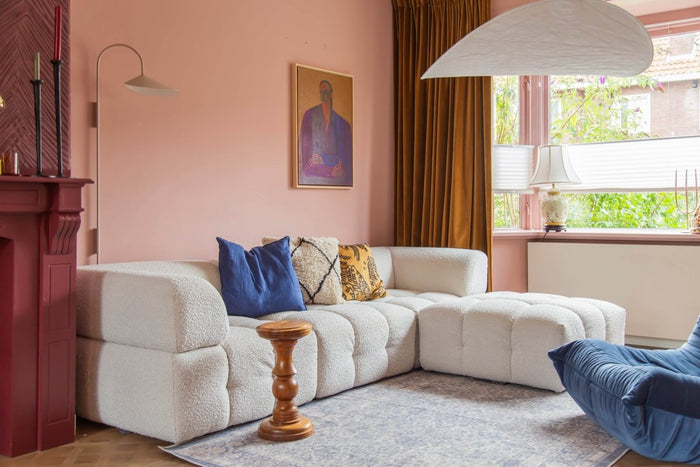 Interieur05 Vintage vloerkleed Sybil Blauw - 330 x 240 cm