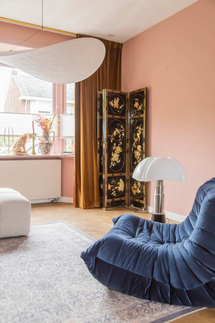 Interieur05 Vintage vloerkleed Sybil Blauw - 330 x 240 cm