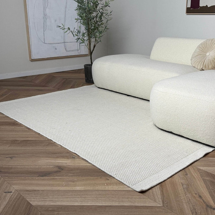 Wollen vloerkleed Taff wit|beige - Interieur05 - 230 x 160 cm