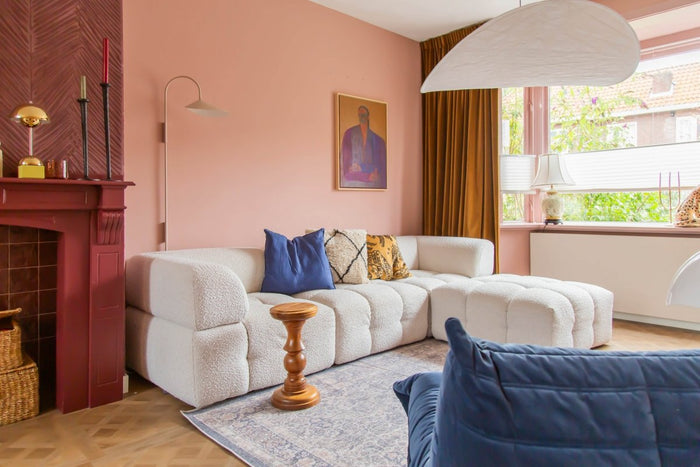 Interieur05 Vintage vloerkleed Sybil Blauw - 290 x 200 cm