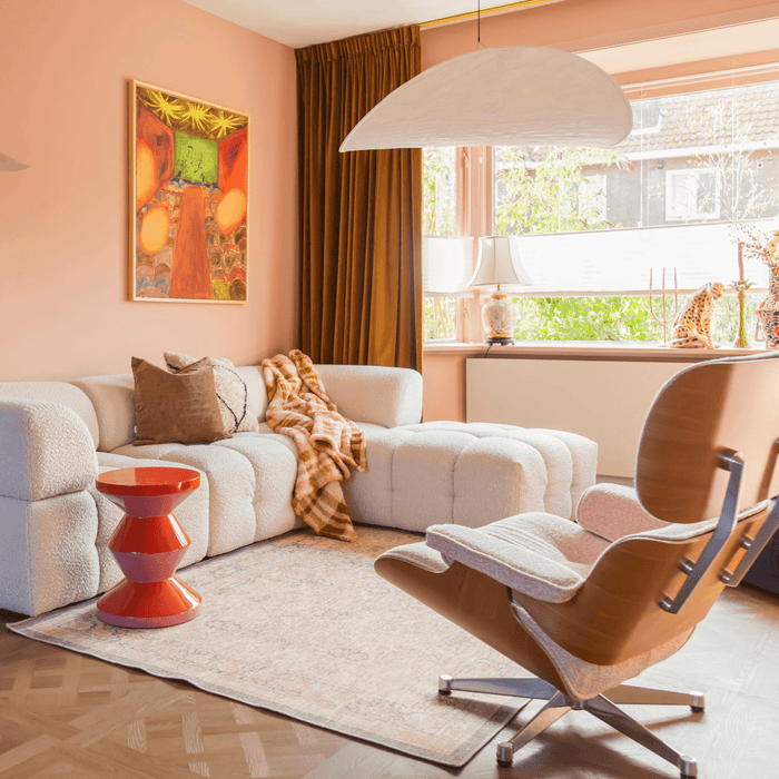 Interieur05 Vintage vloerkleed Sybil Groen|Beige - 290 x 200 cm