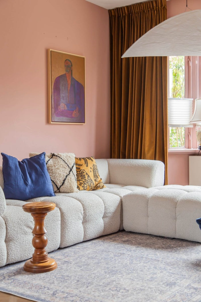 Interieur05 Vintage vloerkleed Sybil Blauw - 290 x 200 cm