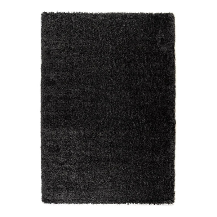 Interieur05 Hoogpolig vloerkleed Fender Antraciet|zwart - 240 x 330 cm