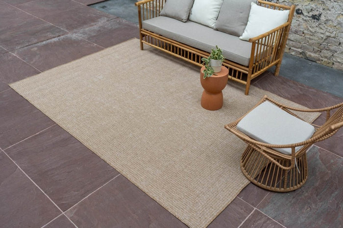 Interieur05 Jute buitenkleed Naturel Lines - 280 x 380 cm