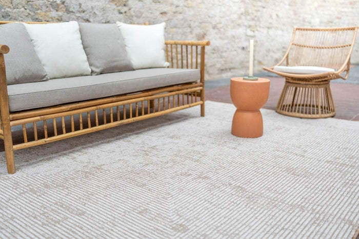 Interieur05 Jute buitenkleed Naturel Lines - 280 x 380 cm