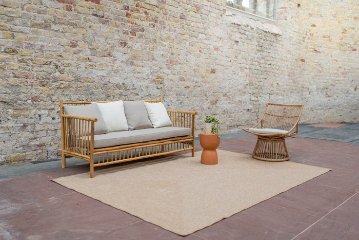 Interieur05 Jute buitenkleed Naturel Lines - 280 x 380 cm