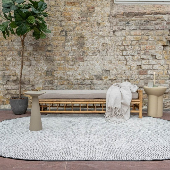 Eva Interior Buitenkleed Dahl Ovaal - Zwart - Dubbelzijdig